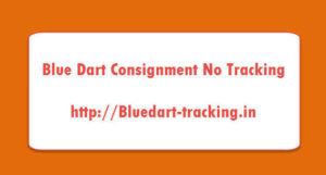 Blue Dart Consignment Status